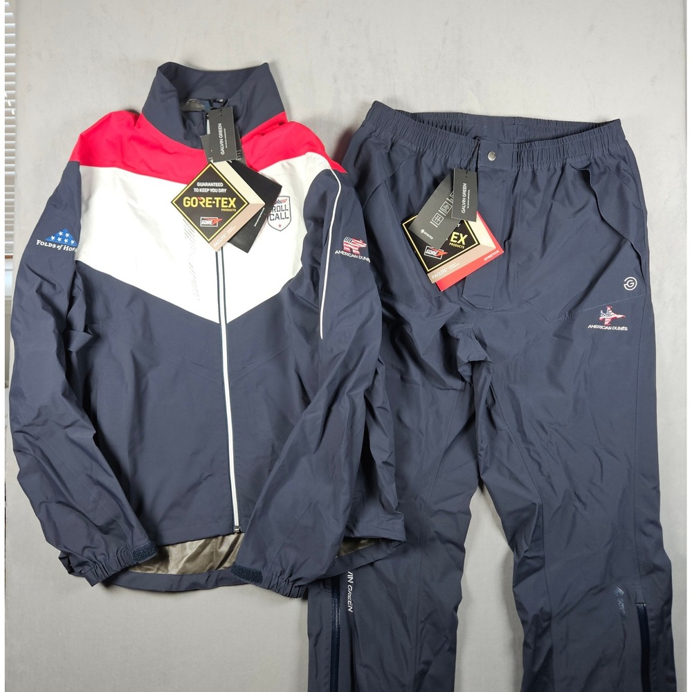 NEW Galvin Green Rain Jacket / Pants Set Mens Large Gore-Tex American Dunes